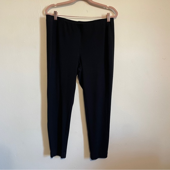 J. Jill | Black Smoothing Ponte Leggings Large Petite - Picture 4 of 7